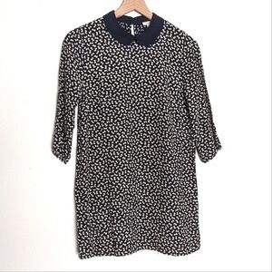 Forever 21 Bow Print Academia Mini Dress size Small